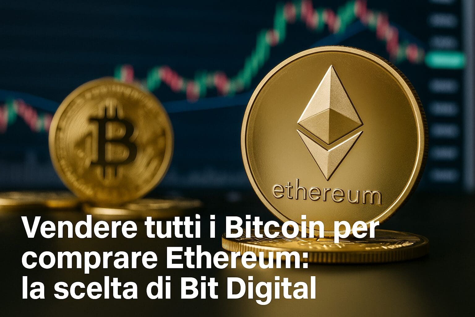 Vendere tutti i Bitcoin per comprare Ethereum: la scelta di Bit Digital