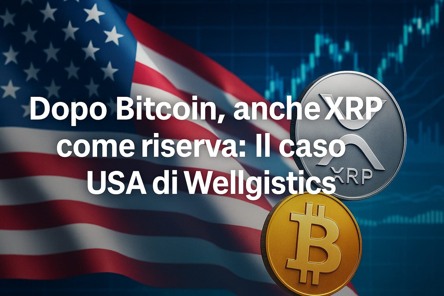 Dopo Bitcoin, anche XRP come riserva: Il caso USA di Wellgistics