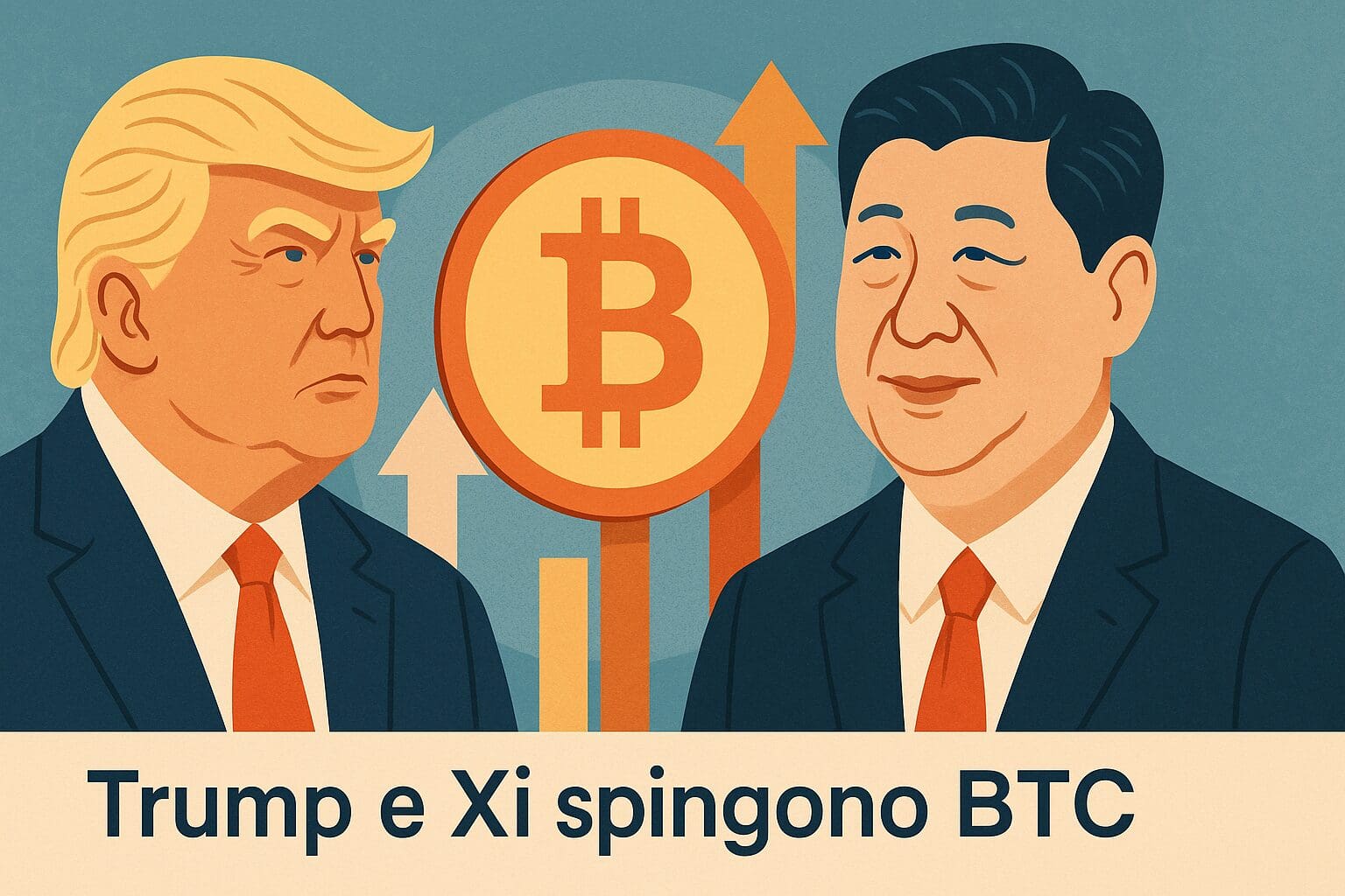 Trump e Xi spingono BTC. Per Hayes “valgono due halving”