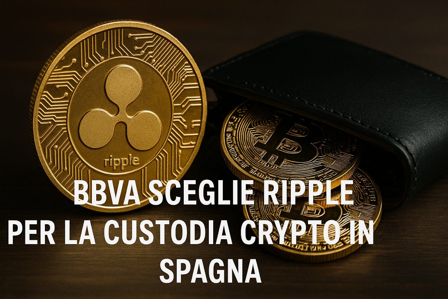 BBVA sceglie Ripple per la custodia crypto in Spagna