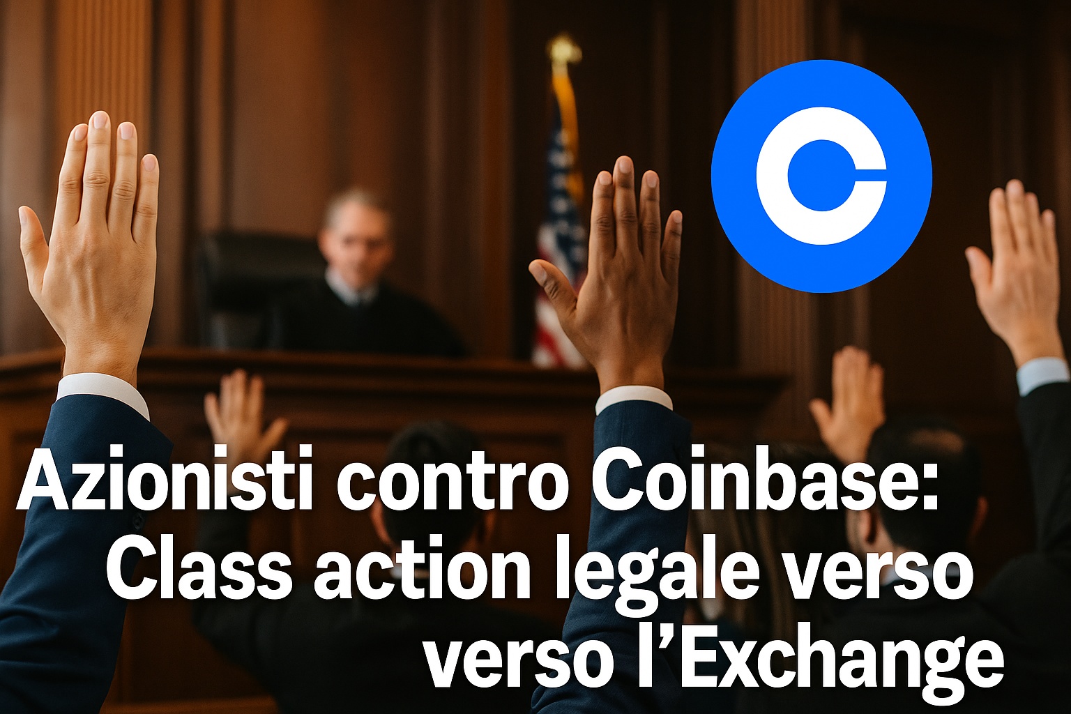 Azionisti contro Coinbase: Class action legale verso l'Exchange