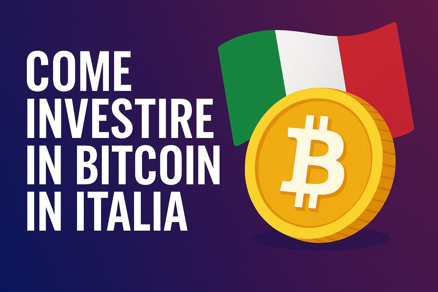 Come investire in bitcoin in Italia