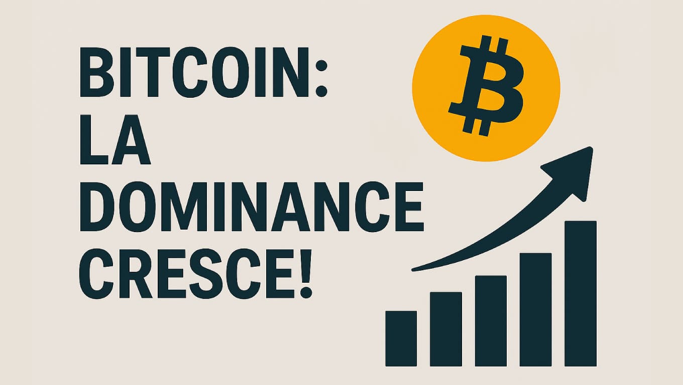Bitcoin: la dominance cresce!