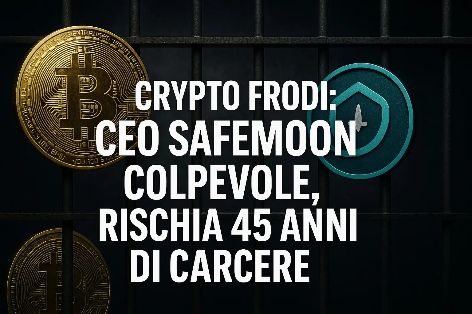 Crypto frodi: Ceo di Safemoon colpevole, rischia 45 anni di carcere