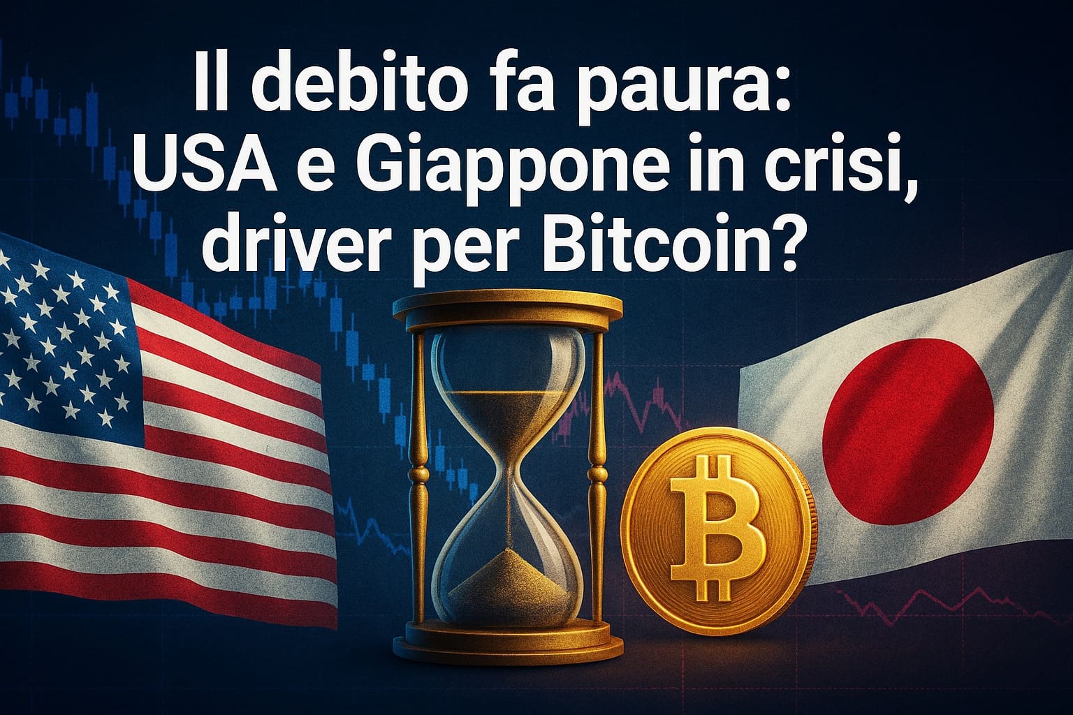 Il debito fa paura: USA e Giappone in crisi, driver per Bitcoin?