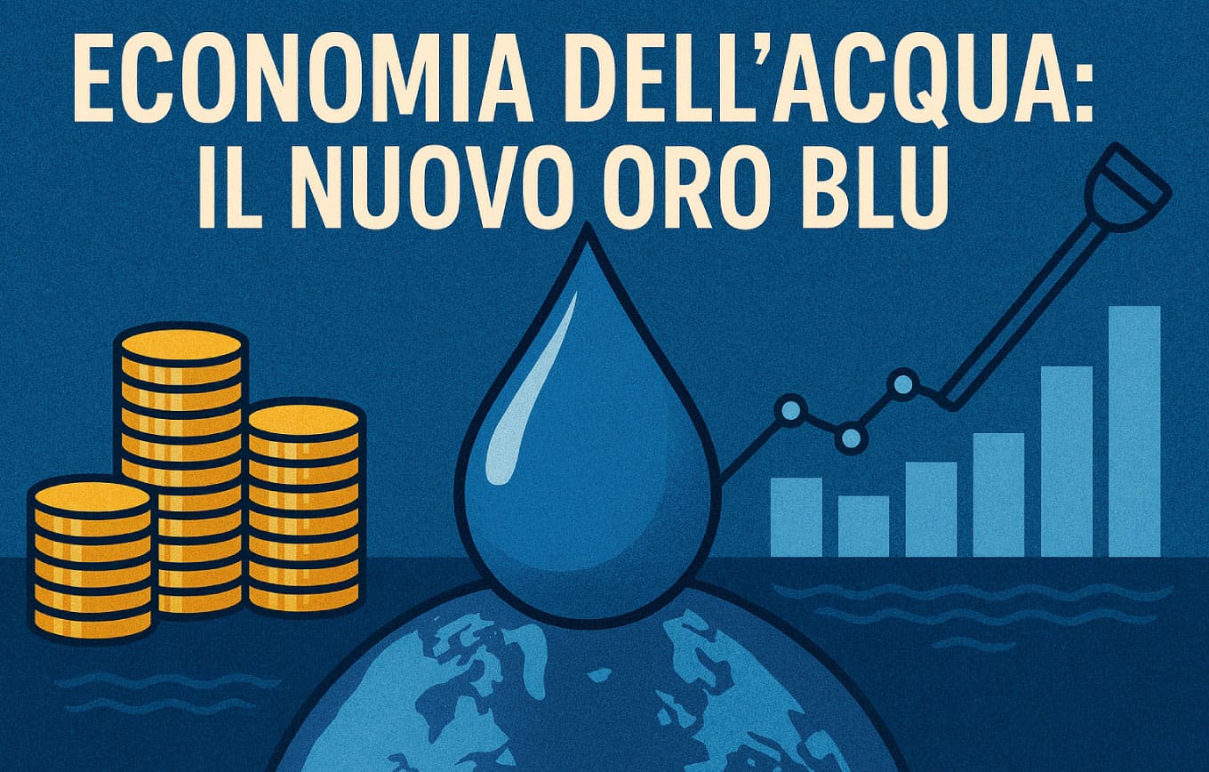 Economia dell’acqua: il nuovo oro blu