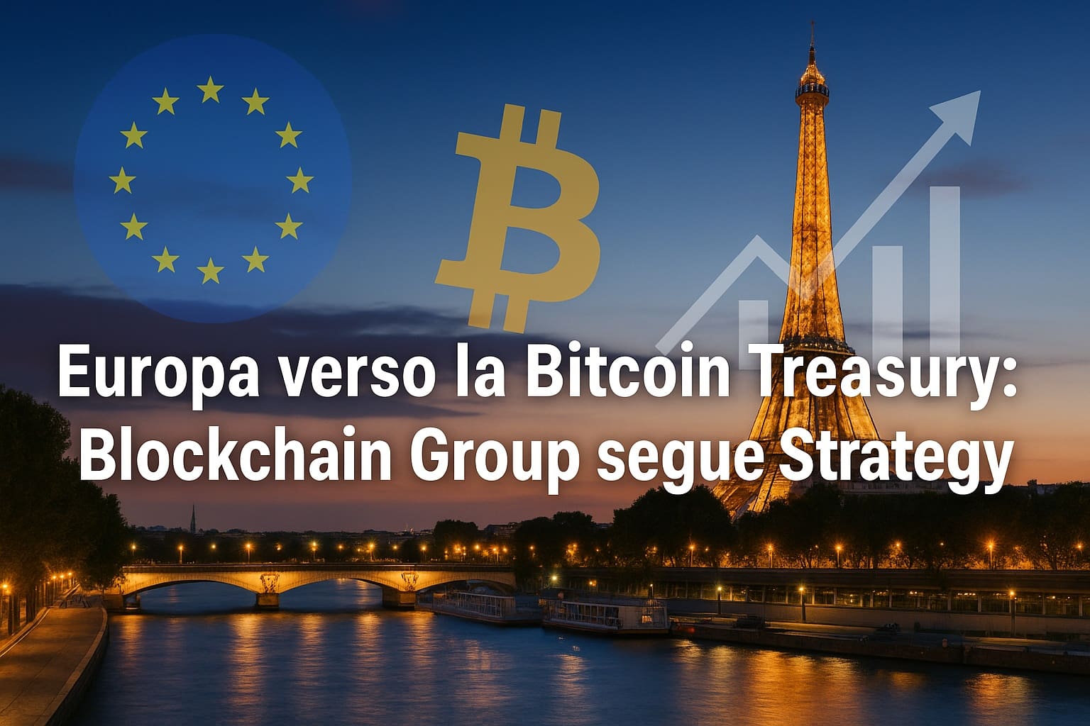 Europa verso la Bitcoin Treasury: Blockchain Group segue Strategy