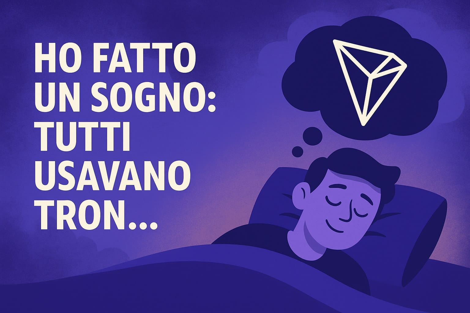 Ho fatto un sogno: tutti usavano Tron...