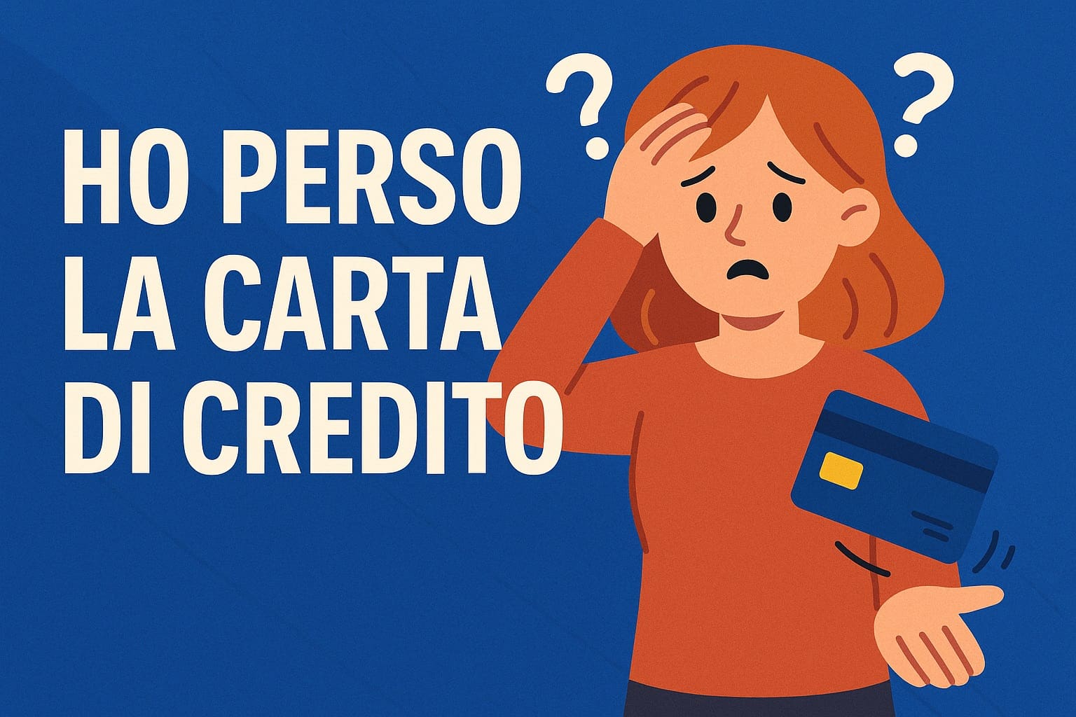 Ho perso la carta di credito: ecco cosa devi fare