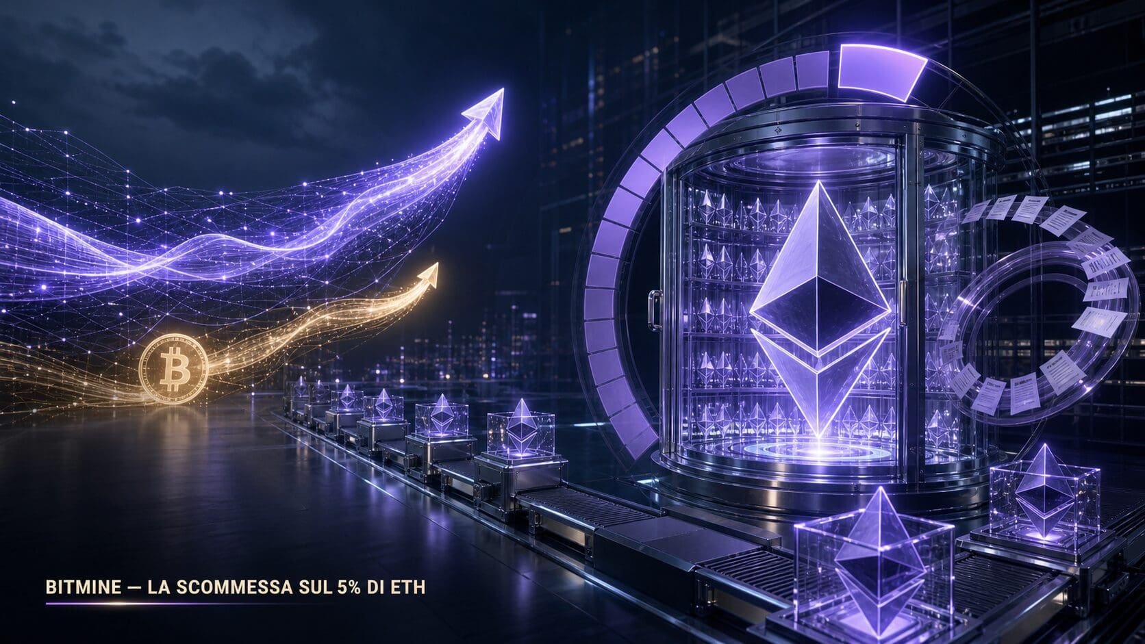 Bitmine: nuovi acquisti per cavalcare la sovraperformance di ETH
