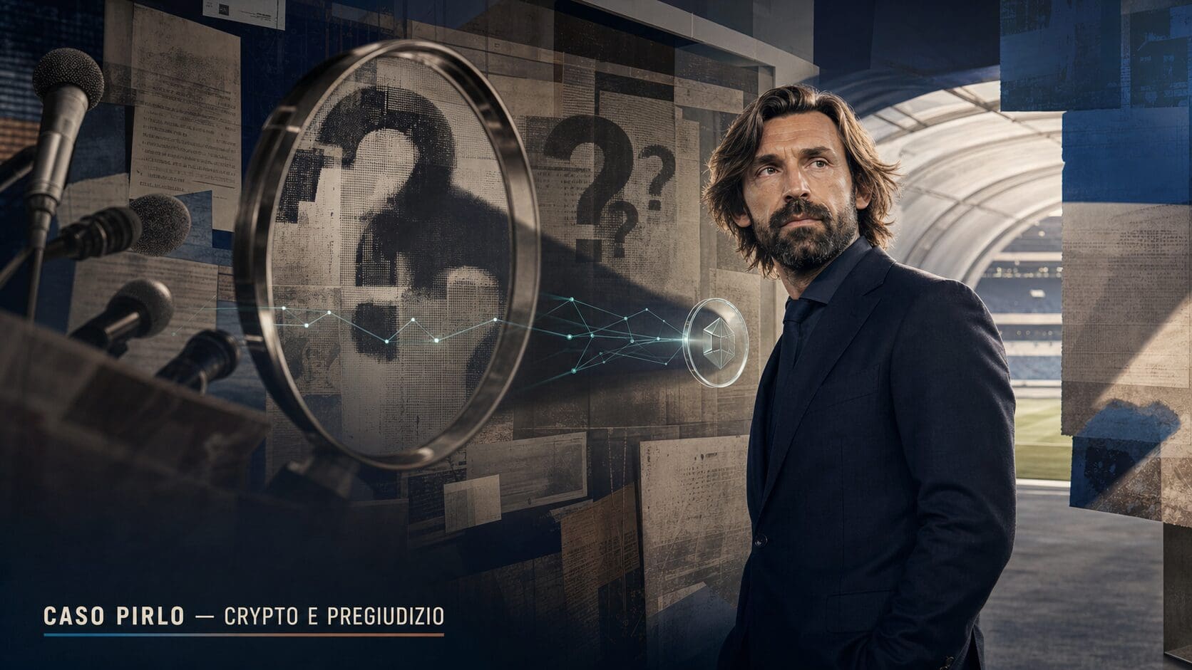 Caso Pirlo: dire “crypto” basta ancora a evocare sospetti