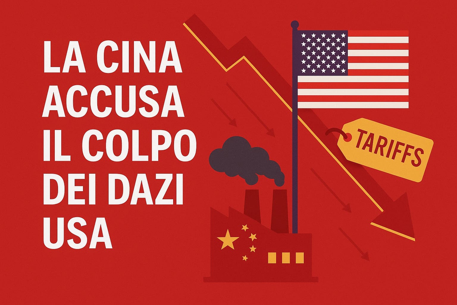 La Cina accusa il colpo dei dazi USA