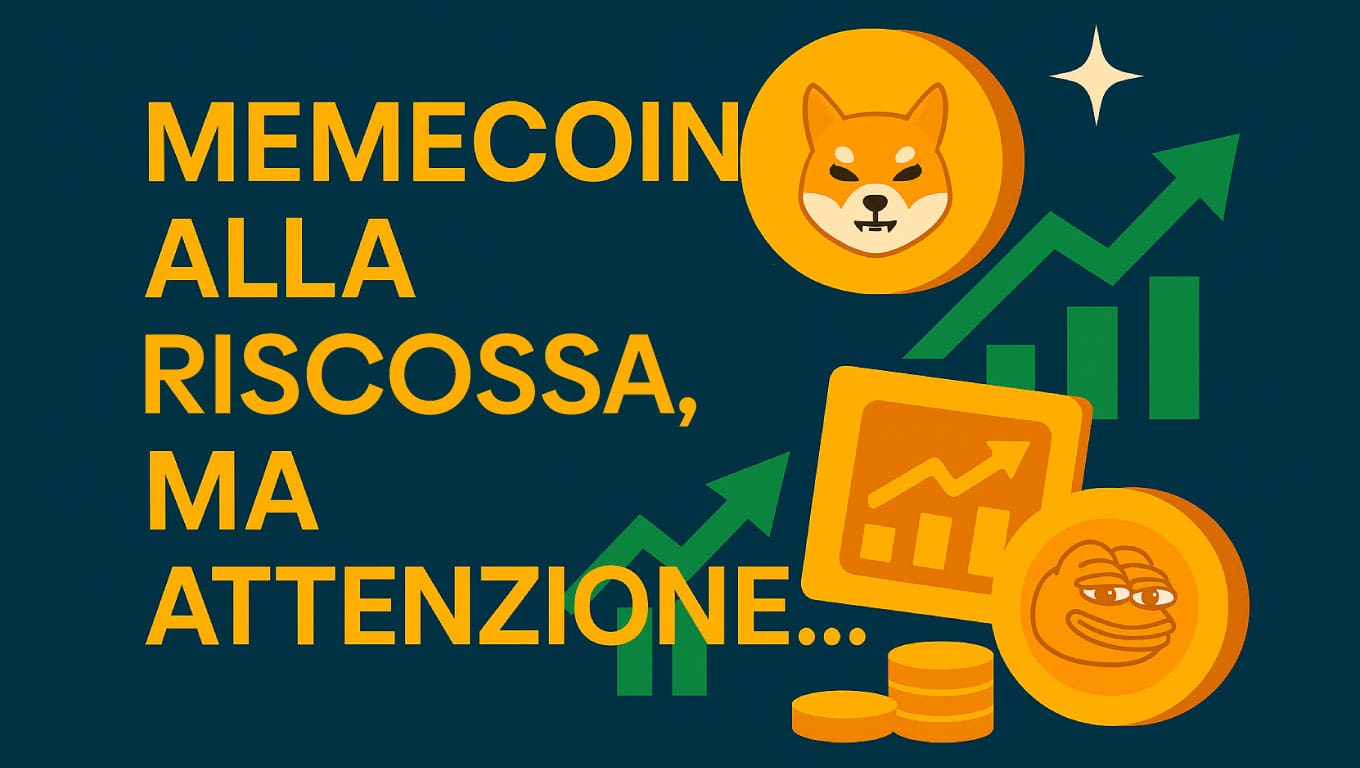 Memecoin ALLA RISCOSSA, ma attenzione…