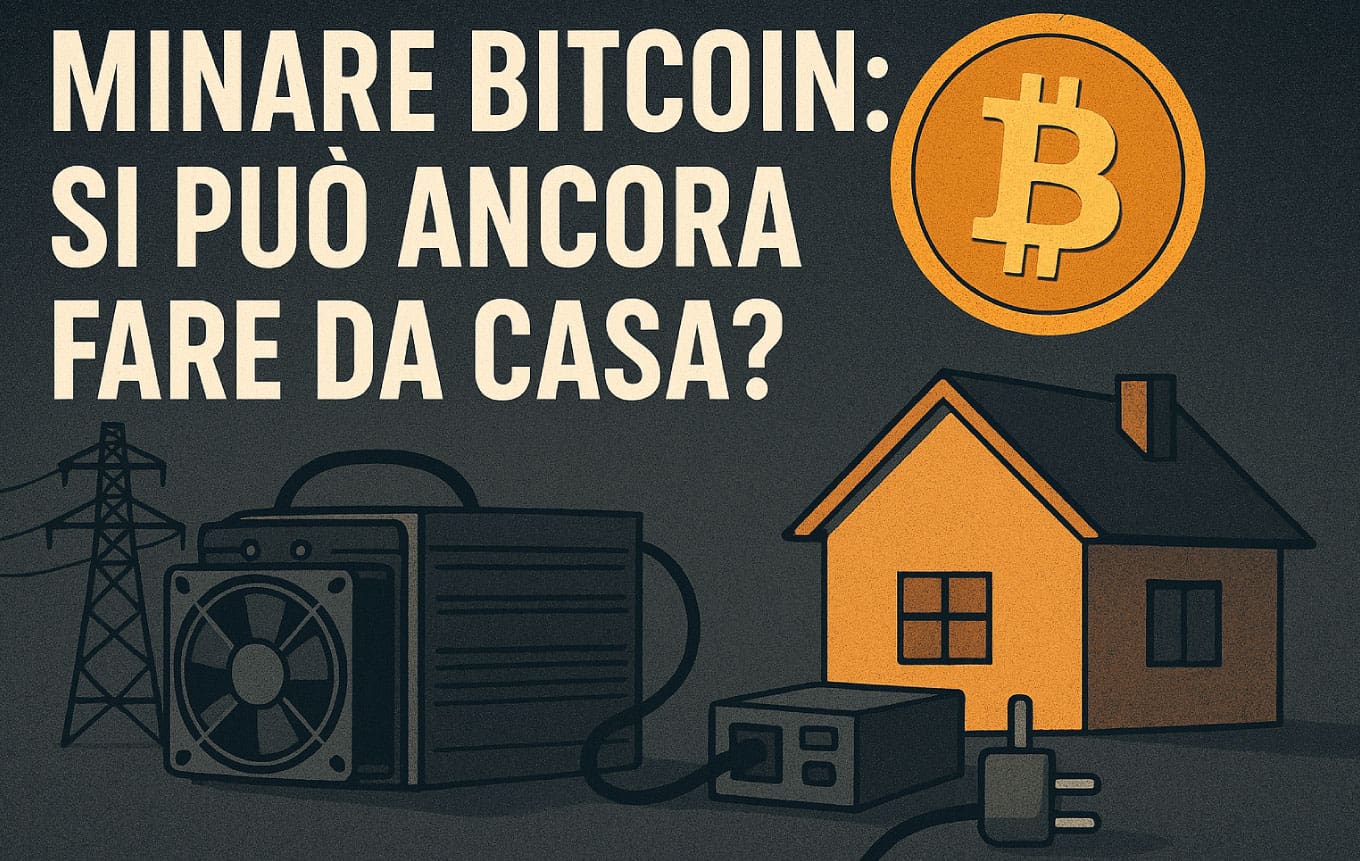 Minare bitcoin: si può ancora fare da casa?