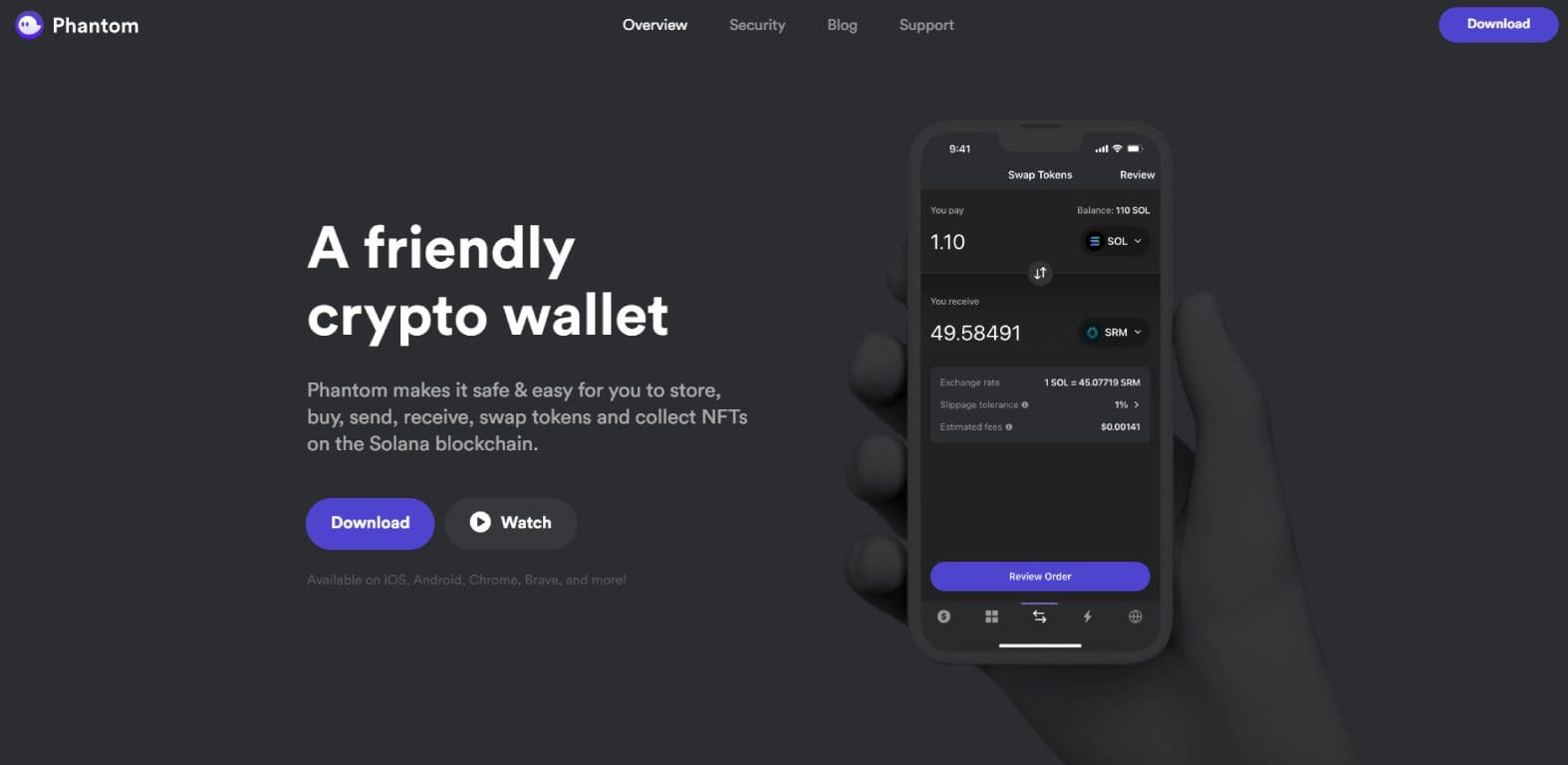 Che cos'è Phantom wallet?