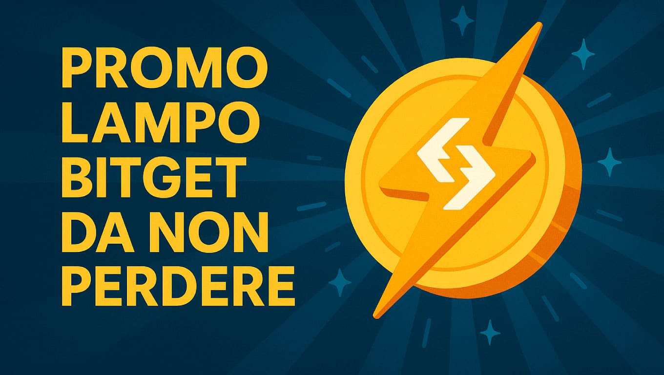 Promo lampo Bitget DA NON PERDERE!