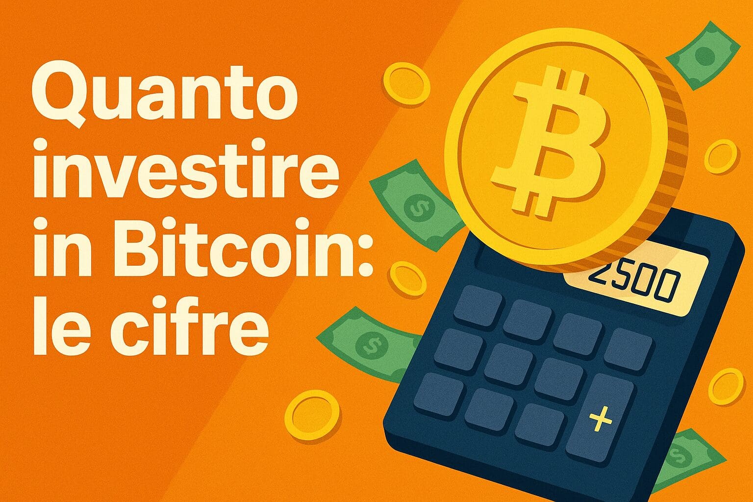 Quanto investire in bitcoin: le cifre