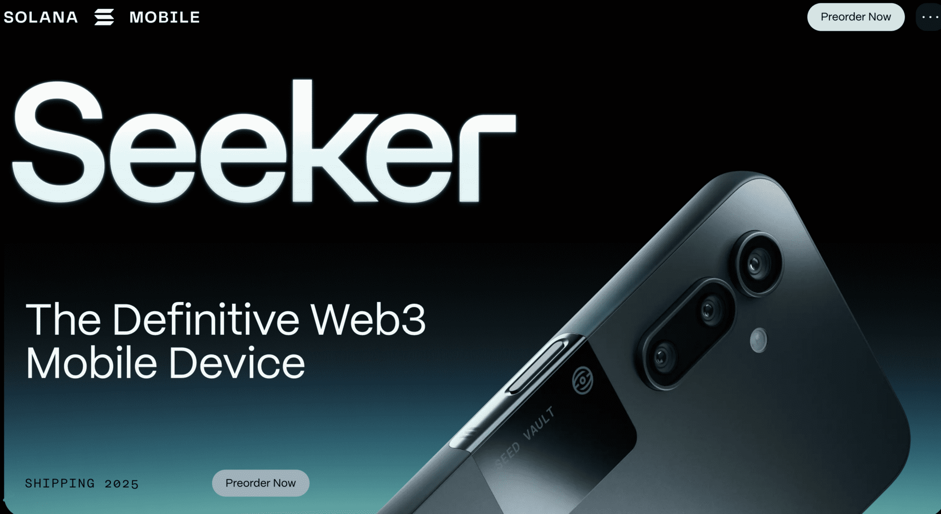 SEEKER: Solana's new mobile device