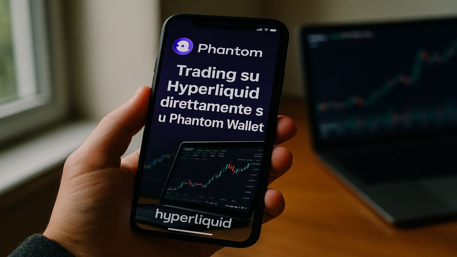 Trading su Hyperliquid direttamente su Phantom Wallet