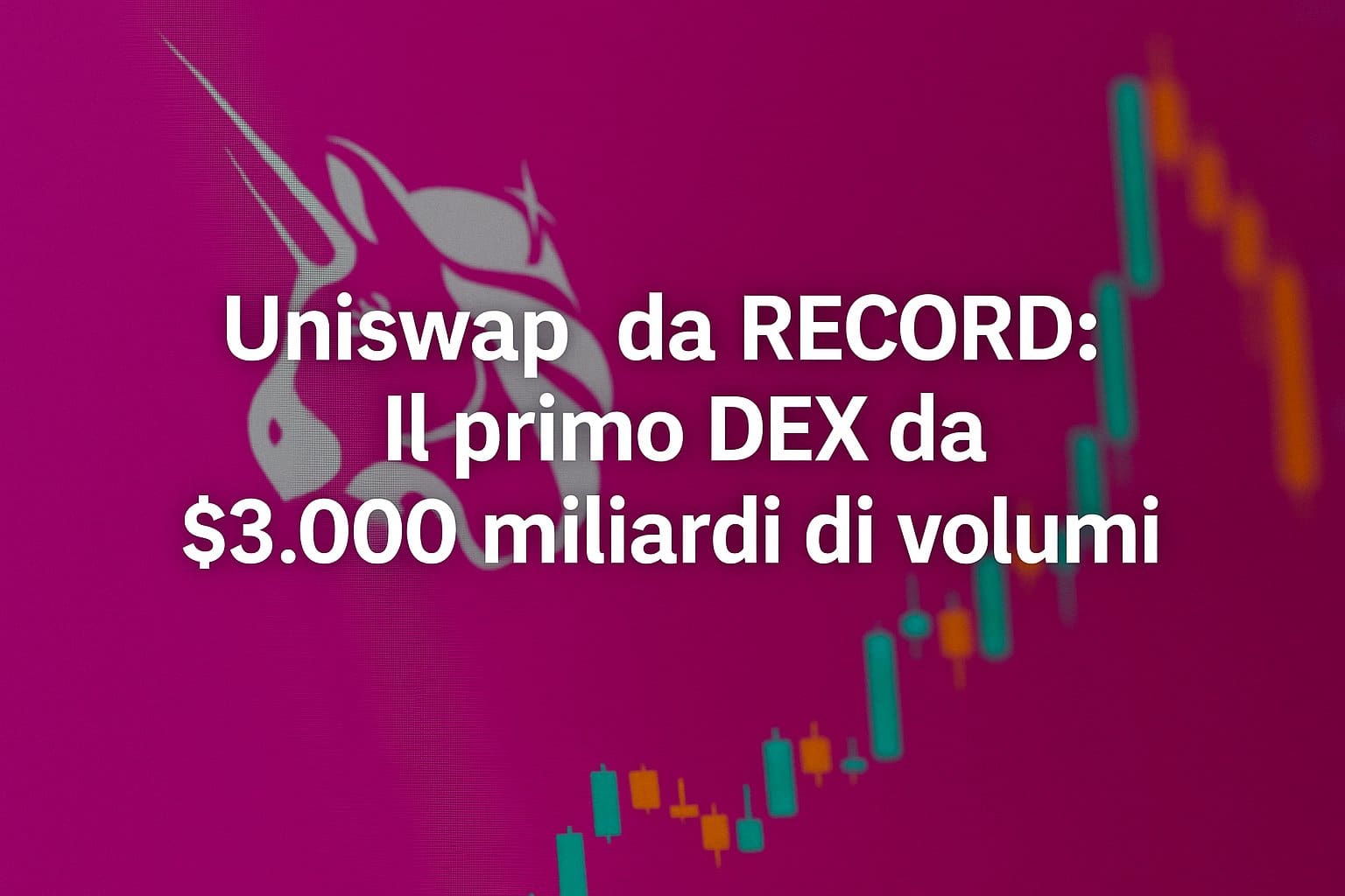 Uniswap da RECORD: Il primo DEX da $3.000 miliardi di volumi
