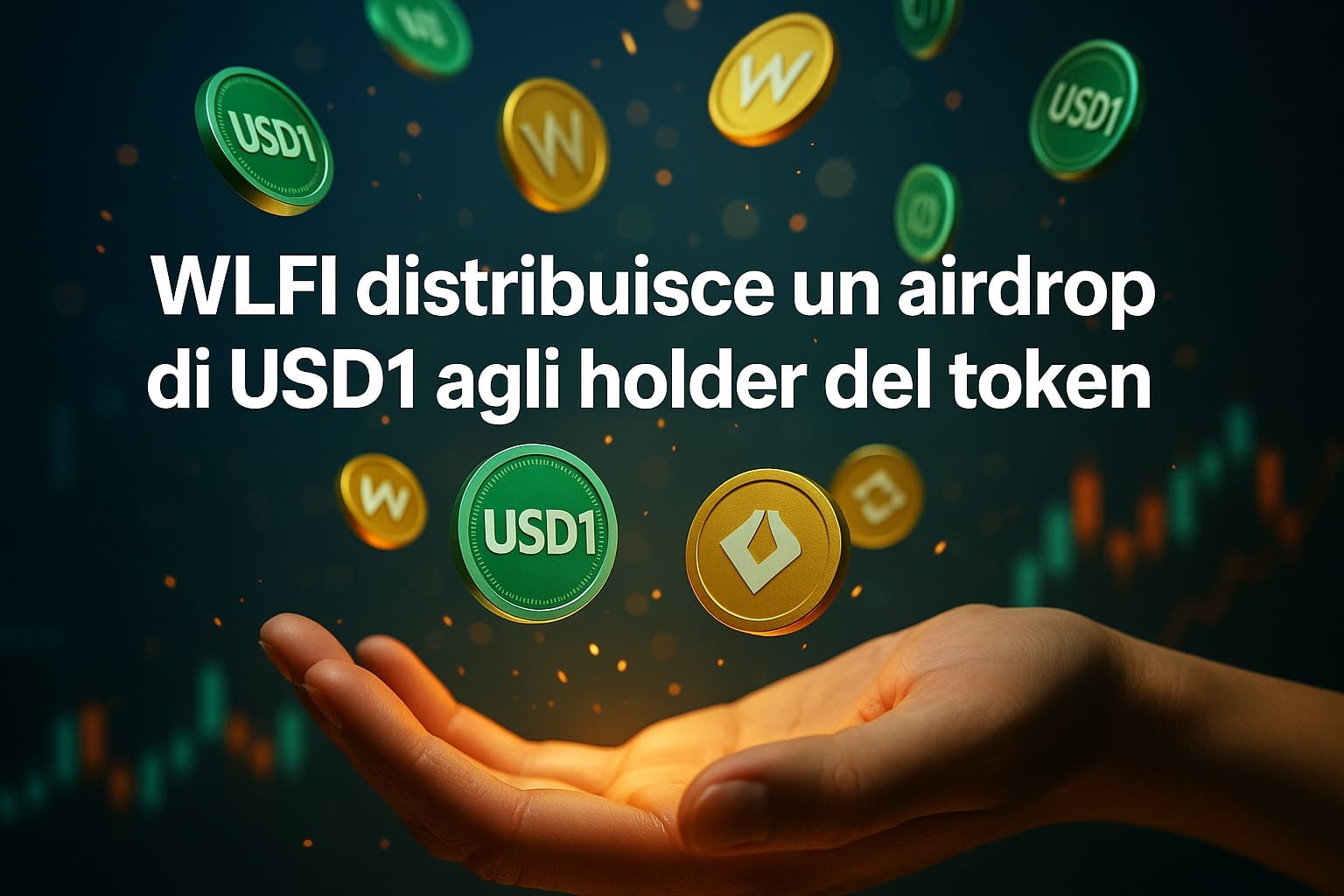 WLFI distribuisce un airdrop di USD1 agli holder del token