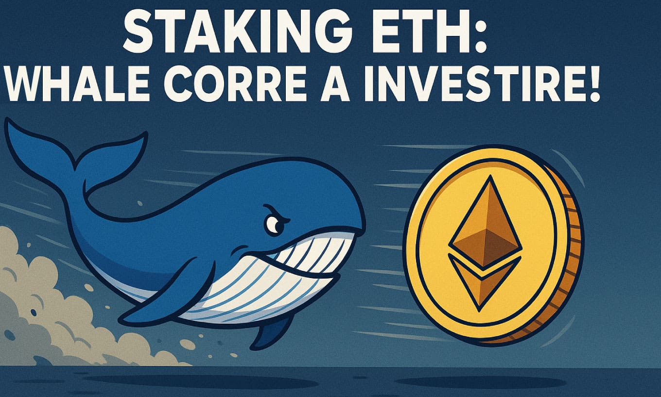 Staking ETH: whale corre a investire!