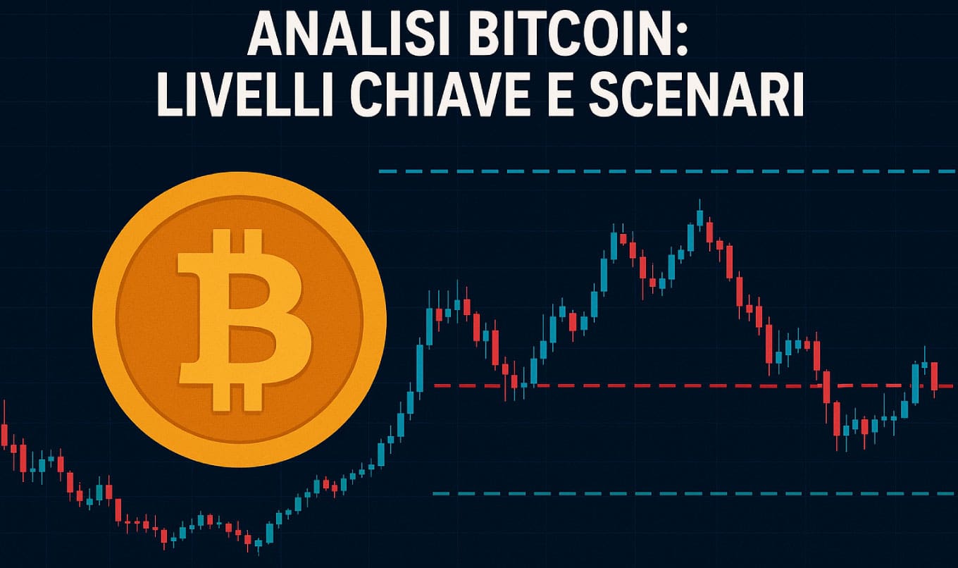 Analisi bitcoin: livelli chiave e scenari