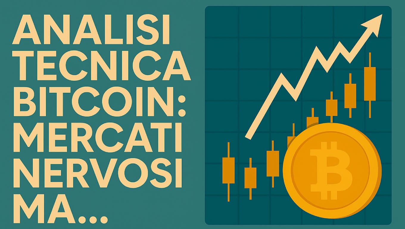 Analisi tecnica bitcoin: mercati nervosi ma…