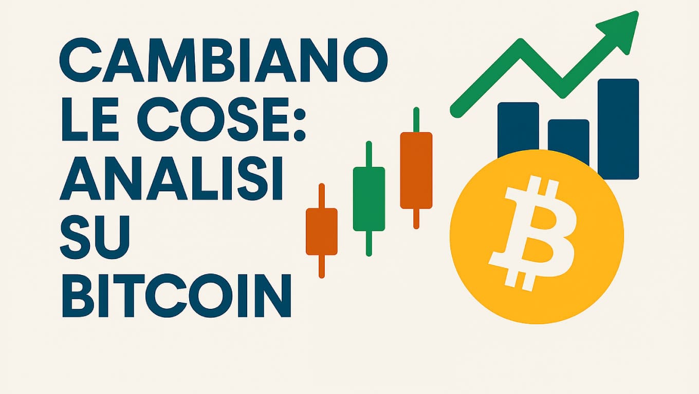 Cambiano le cose: analisi volumetrica su bitcoin