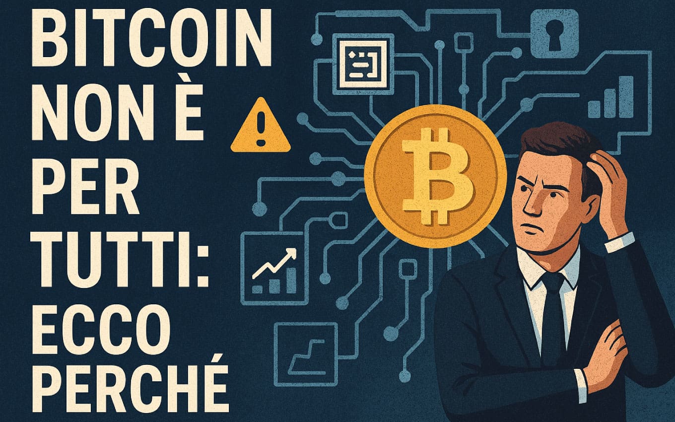 Bitcoin non è per tutti: ecco perché