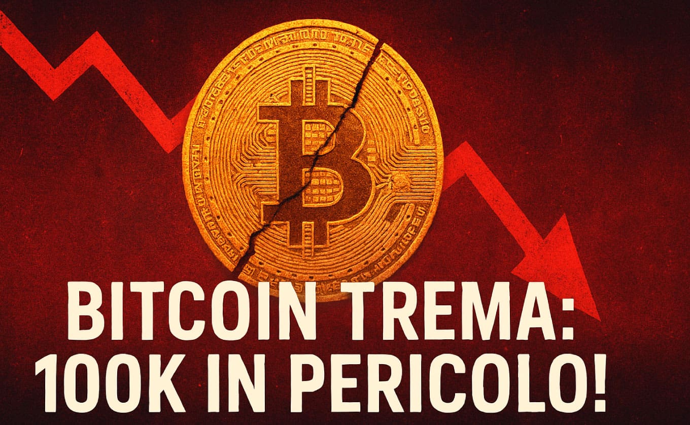 Bitcoin trema: 100k in pericolo!