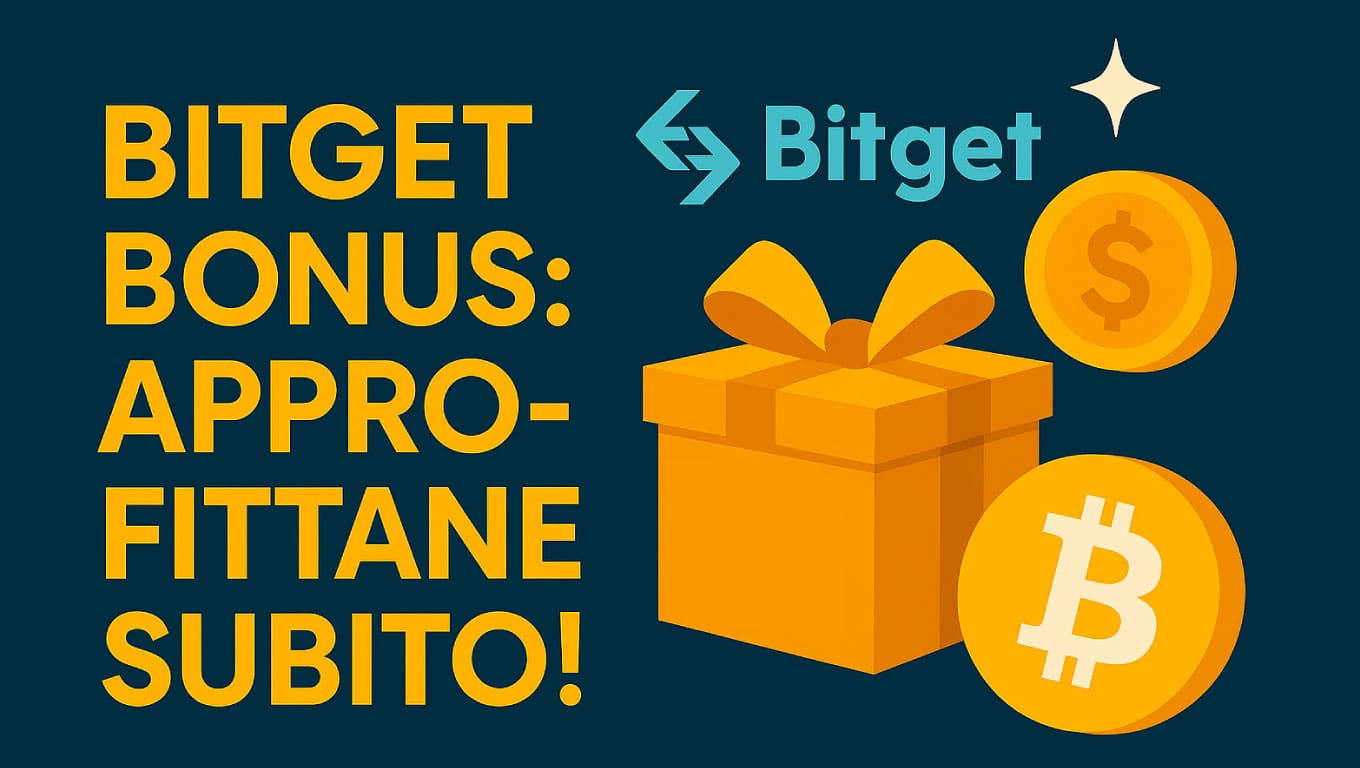 Bitget bonus: che cosa prevede?