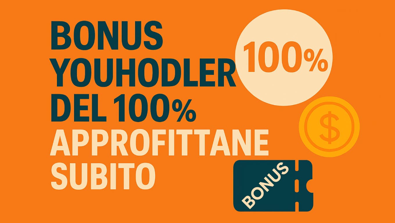 Bonus YouHodler del 100%: approfittane subito!