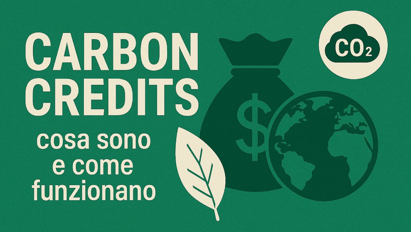 Carbon Credits: cosa sono e come funzionano