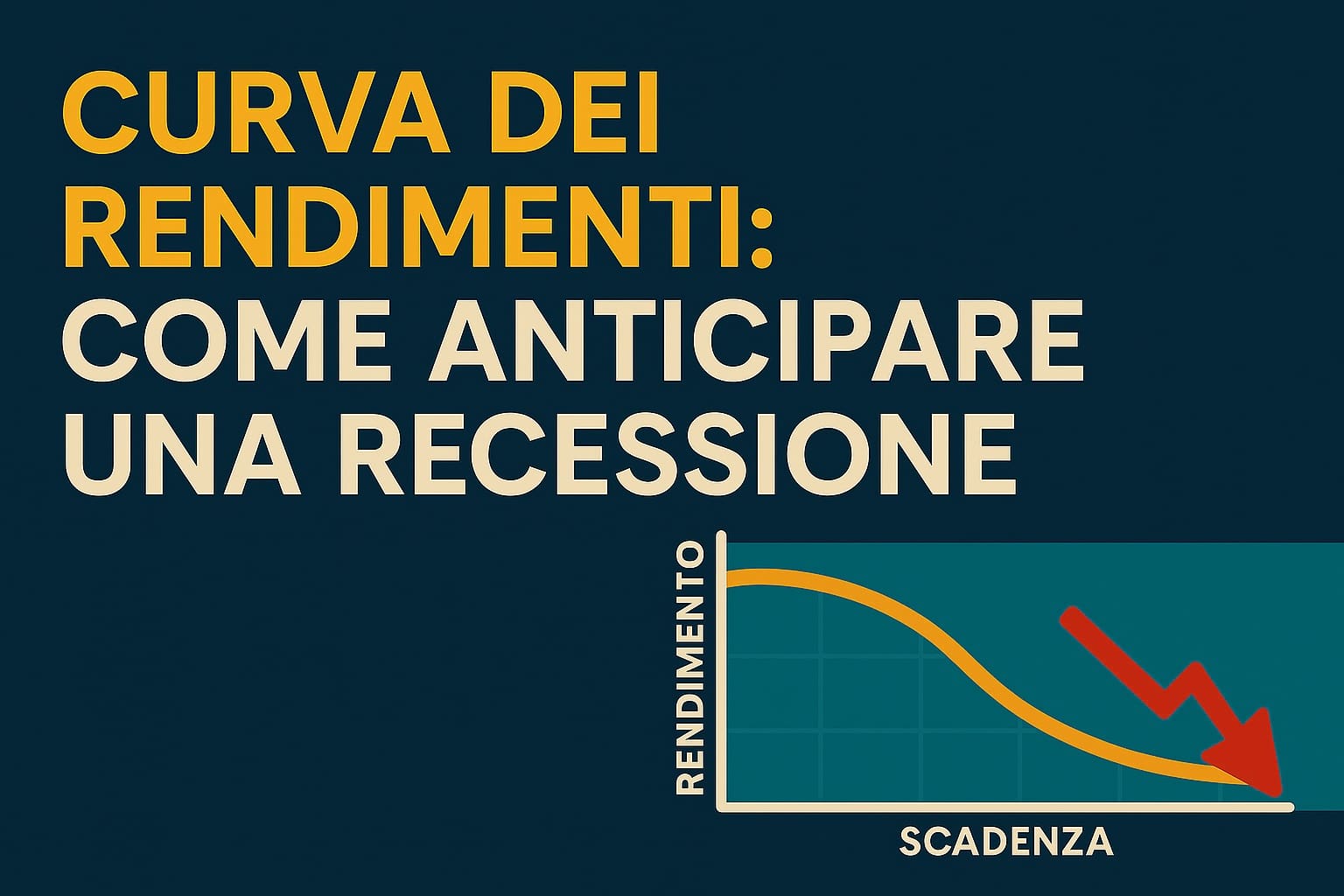 Curva dei rendimenti: anticipare una recessione