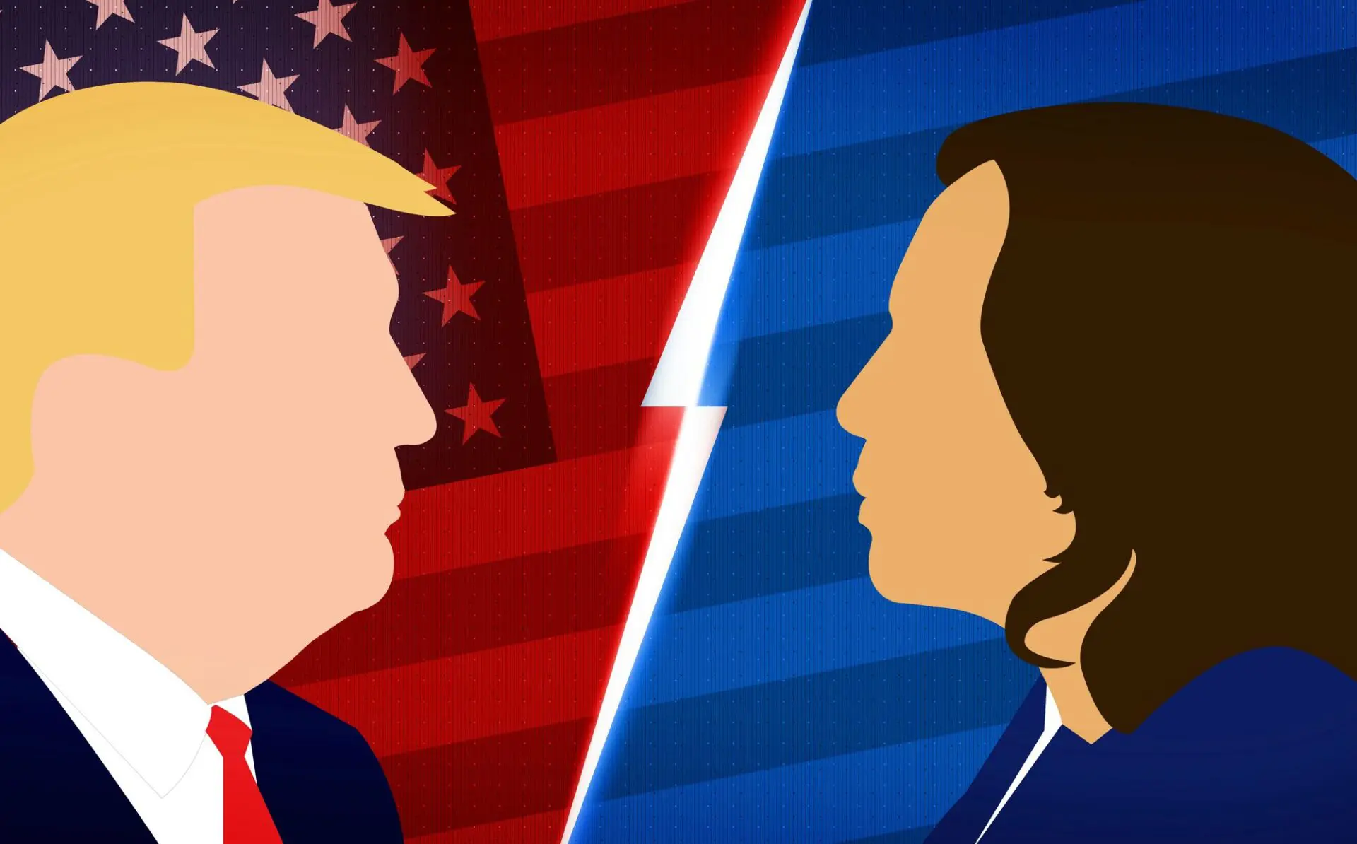 Trump vs. Harris: for Polymarket it is a TIE