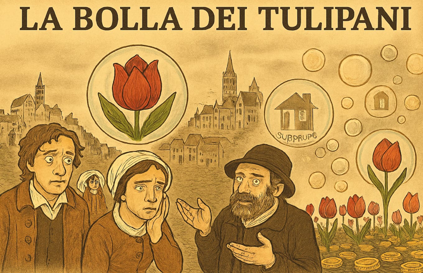 La bolla dei tulipani e successive: un racconto