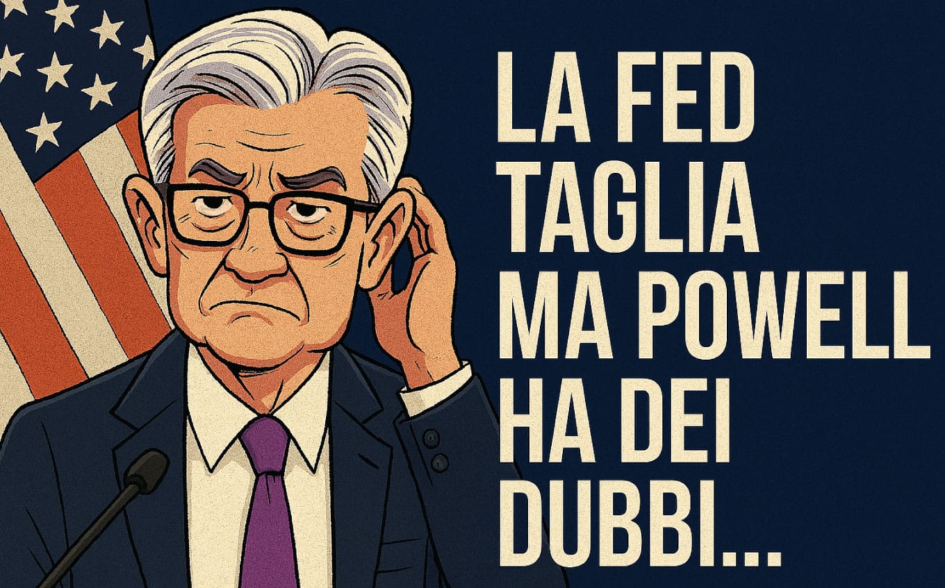 La Fed taglia ma Powell ha dei dubbi...