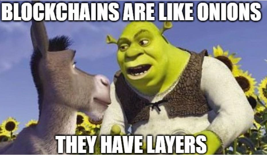 meme shrek layer blockchain