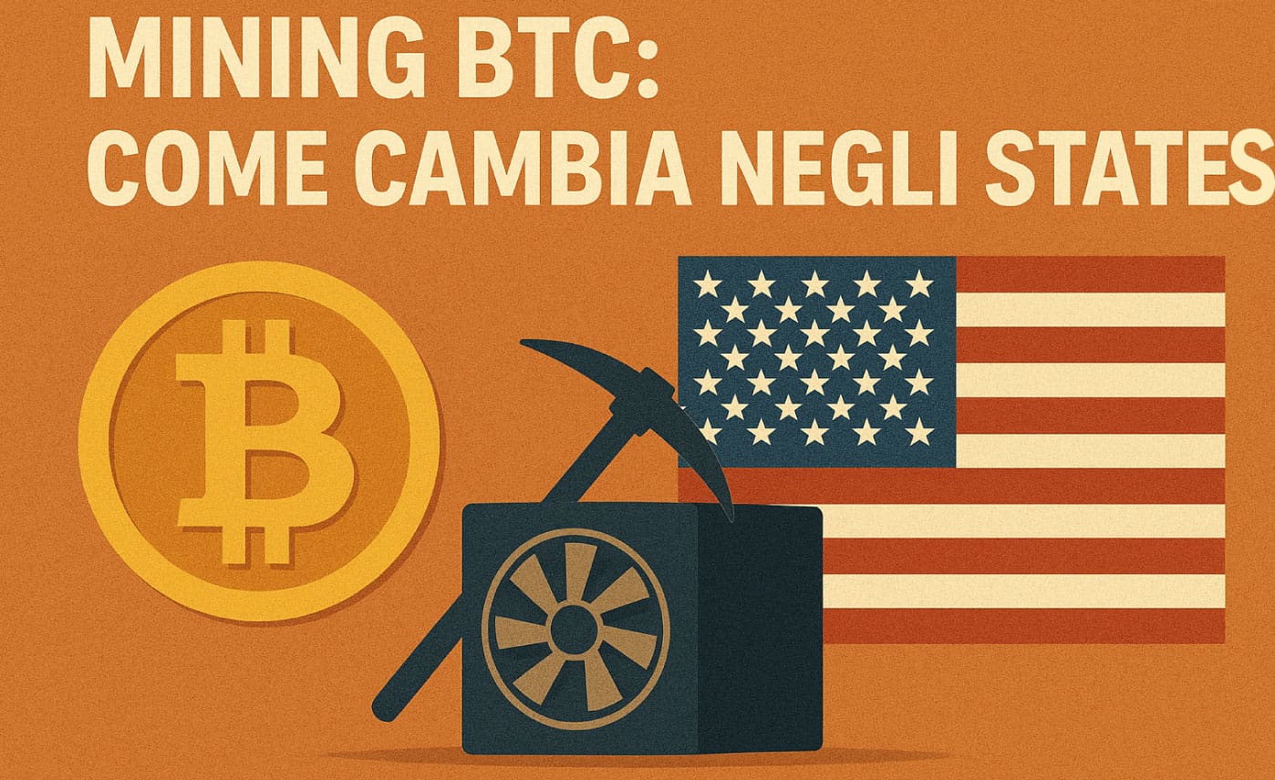 Mining BTC: come cambia negli States