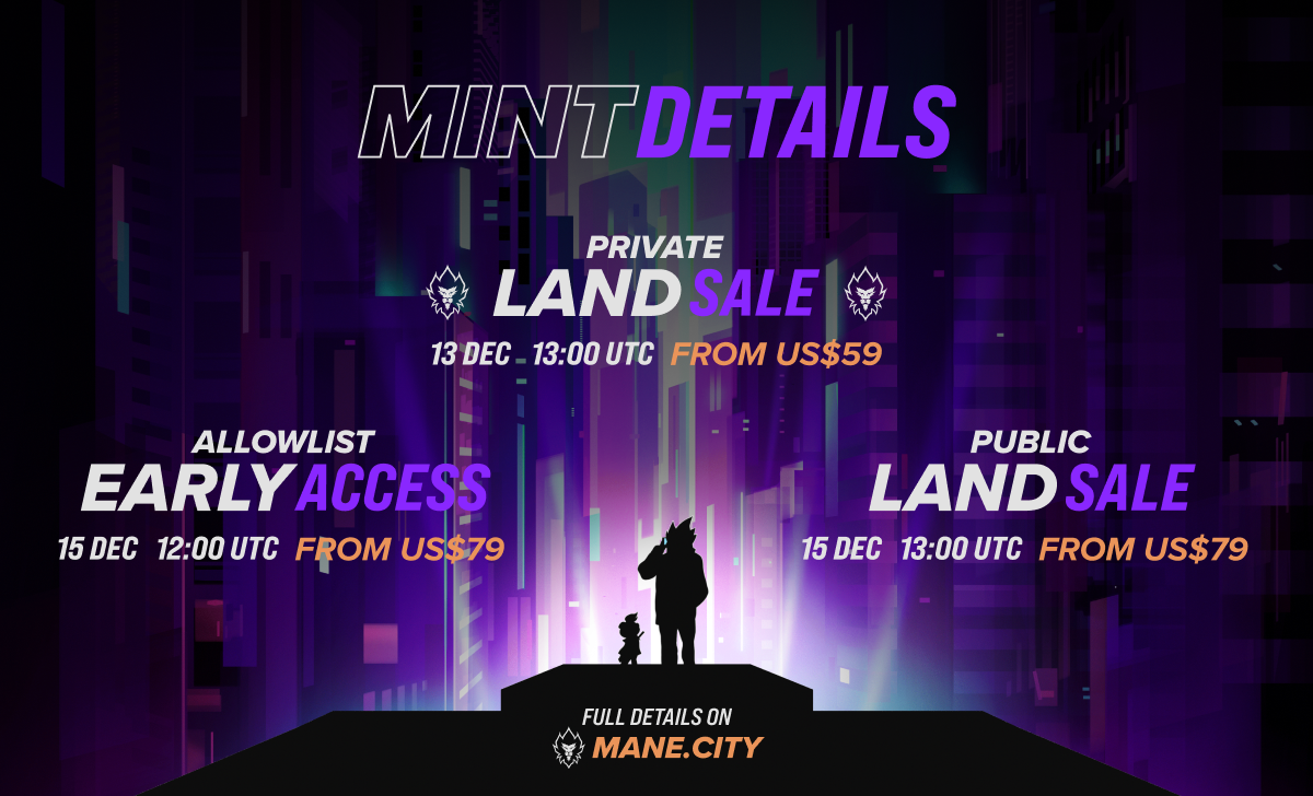 Crypto.com LAND: annunciata la prima vendita
