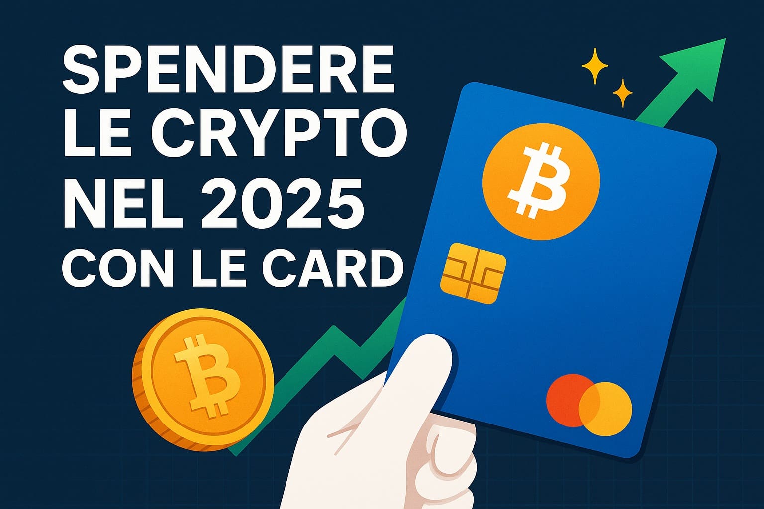 Spendere le crypto nel 2025 con le card