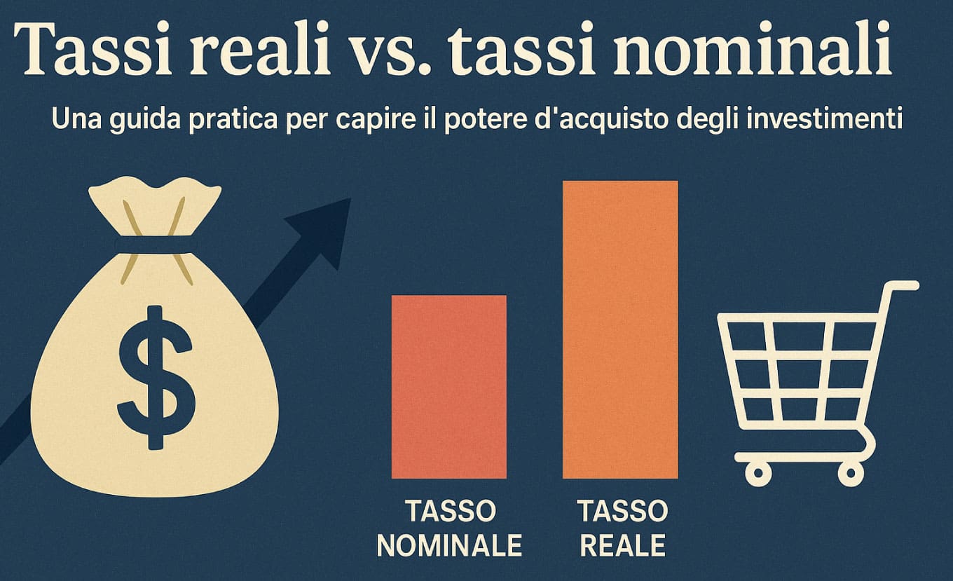 Tassi reali vs tassi nominali: basi e calcoli da sapere