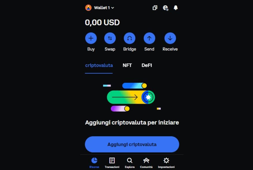 Cos'è Coinbase Wallet?